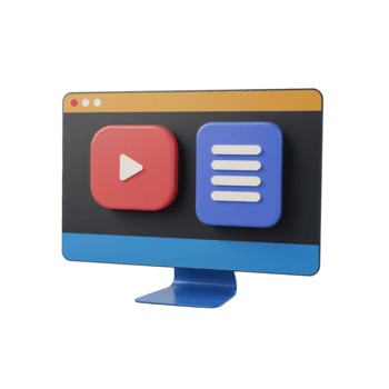 Stylized digital display symbolizing online platform and document browsing application png