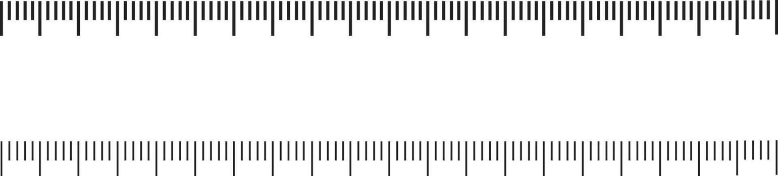 regla medición escala conjunto - digital y gráfico diseño elemento para interfaz vector