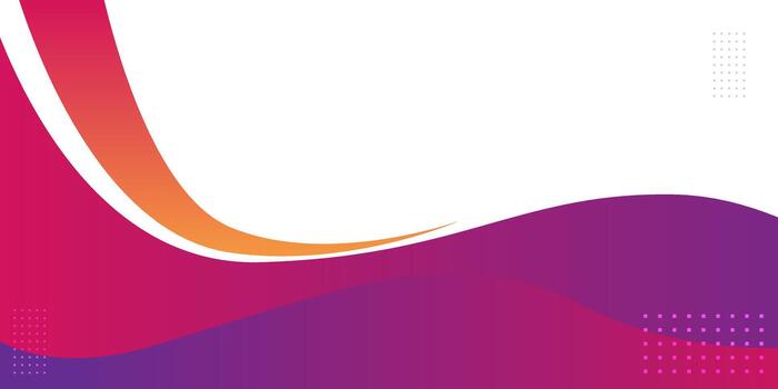 vibrante degradado ola resumen diseño con suave fluido curvas vector