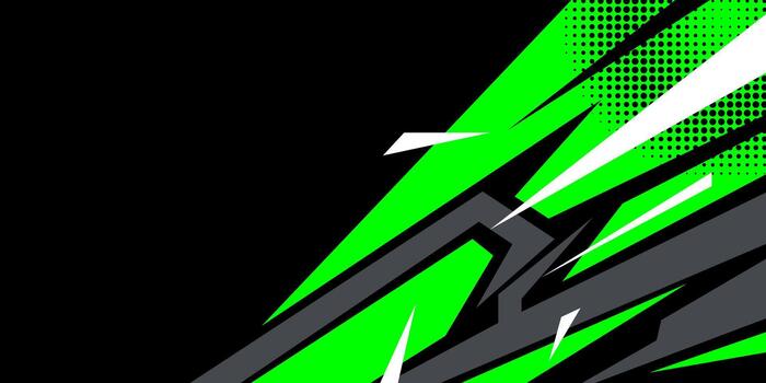 futurista verde carreras gráfico antecedentes mejorado con sorprendentes trama de semitonos efectos vector