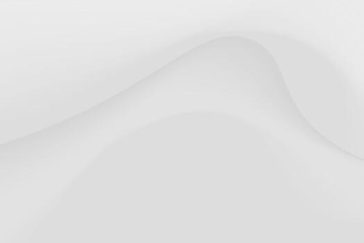 Smooth white abstract wave background design vector