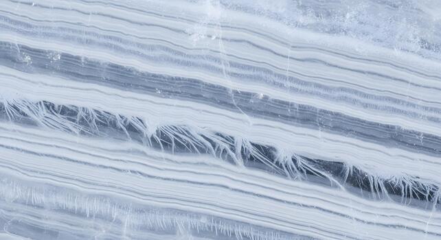 Intricate layers of natural ice reveal mesmerizing patterns and delicate frosty textures, capturing the profound beauty and chilling stillness of a frozen polar environment with abstract serenity photo