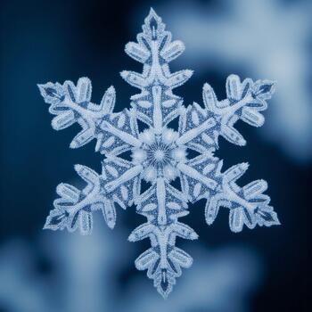 The delicate structure of the ice illuminated from above creating a dramatic glowing winter image photo