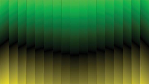 Abstract vertical stripe background with green and yellow gradient vector