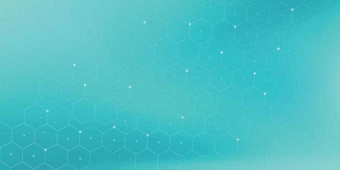 Blue Digital Hexagon Background with Modern Tech Pattern.Ideal for technology designs, data networks and futuristic concepts. vector