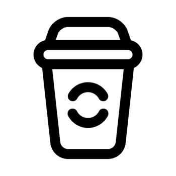 reciclar compartimiento icono. moderno línea icono diseño con profesional mínimo peinado hecho a mano para residuos gestión, reciclaje, ambiente, y sustentabilidad conceptos vector