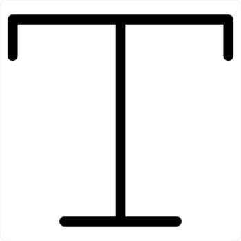 Superscript icon concept in black color vector