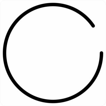 Update and sync in black color vector