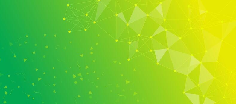 Digital Green Yellow Network Background Technology Data Connections vector