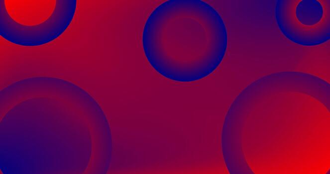 Copiar espacio resumen antecedentes con rojo y púrpura círculos degradado diseño vector