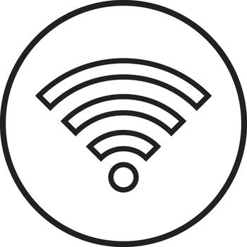 Wifi íconos colocar. inalámbrico red símbolo colección para Wifi y Internet señal cobertura, en línea red acceso y conexión íconos vector