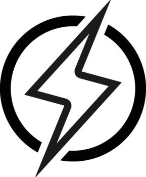 Lightning Bolt Icon Set. Power, Energy, and Speed Symbols for Fast Charging Mode, Emergency Alert and Electrical Danger Warning Icon vector