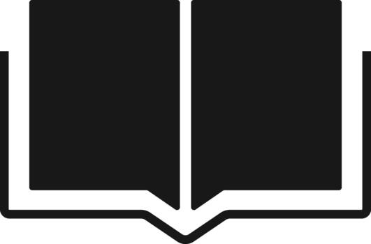 Book Icon Set. Education, Reading, and Knowledge Symbols. Library and E-reader Sign for Academic Reference, Study Materials, and Digital Reading Icons vector