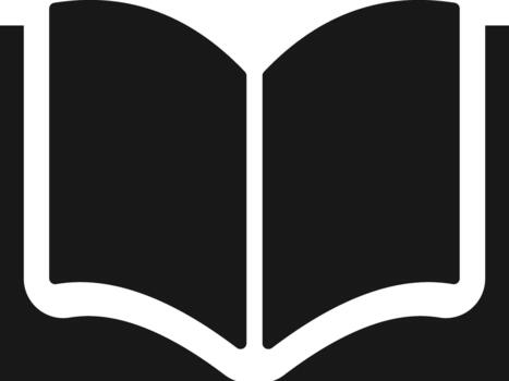 libro icono colocar. educación, lectura, y conocimiento simbolos biblioteca y lector electrónico firmar para investigación herramientas, cuentacuentos interfaz, y aprendizaje recursos icono. vector