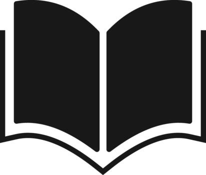 Book Icon Set. Education, Reading, and Knowledge Symbols. Library and E-reader Sign for Study Planning, Digital Library, and Content Organization Icons vector