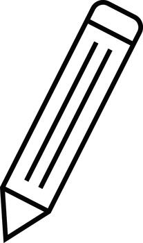 Pencil Icon Set. Edit, Write, and Drawing Symbols. Text Editor, Creative Tool and Sketching Pen Icons for Writing Apps, Drawing Programs and Creative UI Systems vector