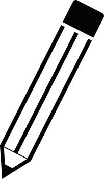 Pencil Icons Set. Edit, Write, and Drawing Symbols. Text Editor, Creative Tool and Sketching Pen Icons vector