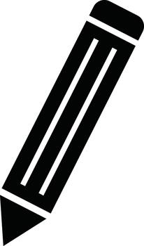 Pencil Icon Set. Edit, Write, and Drawing Symbols. Text Editor, Creative Tool and Sketching Pen Icons for Illustration, Drafting and Content Editing vector