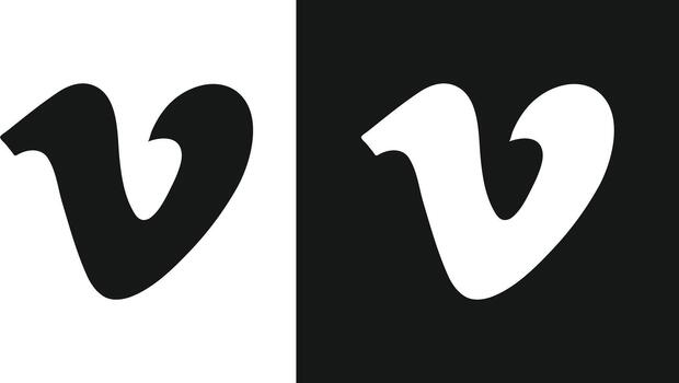 Vimeo Logo Icon Set. Content Creators Pack with Player UI and Stream Symbols vector