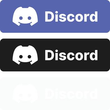 Discord Logo Icon Set. Voice Chat and Online Community Symbols. Gamers Community Network, Real-Time Messaging and Server Control Icons Set. vector