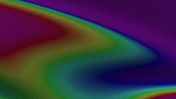 Vibrant abstract wave pattern with colorful lines and gradients dynamic abstract waves moving in seamless video