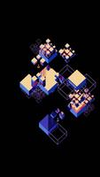 a 3d illustration of a building with many different shapes video