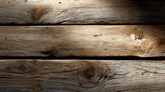 Wood plank background illuminated by soft light showcasing natural textures photo
