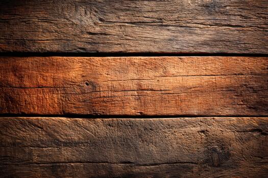 Rustic wood plank background with weathered textures for creative projects photo