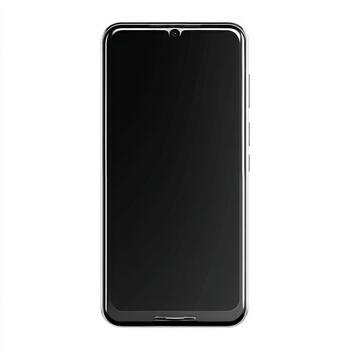 Modern generic smartphone device with blank screen photo