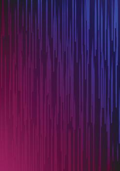 Abstract Colorful Vertical Lines in Purple and Blue Gradient Background vector