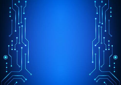 digital tecnología circuito antecedentes. futurista circuito tablero datos red concepto. diseño para electrónico sistema computadora virtual y fondo. vector