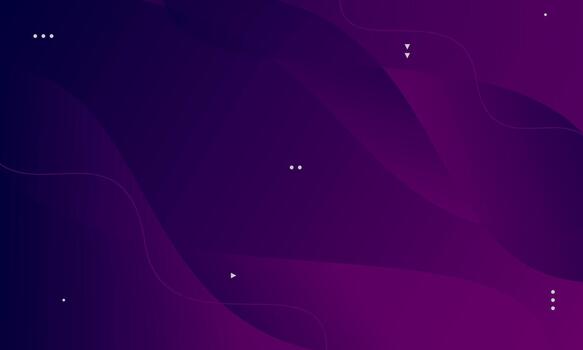 Abstract background purple dark blue gradient wave, modern background combination curve vector
