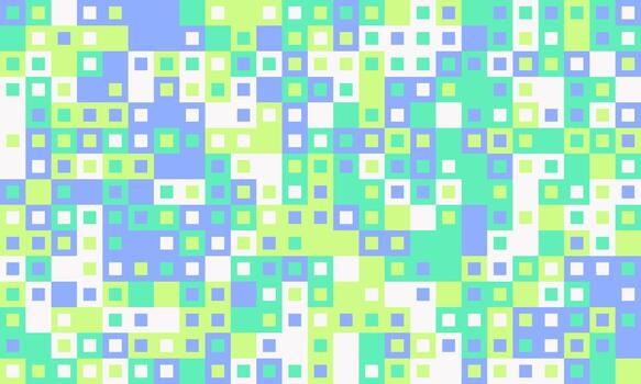 resumen pastel cuadrado mosaico modelo. Perfecto para sitio web antecedentes, textil diseños, o juguetón marca. esta vibrante, pixelado textura evoca sentimientos de energía y creatividad. vector