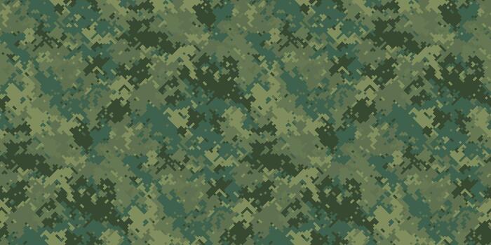 Abstract digital camouflage pattern. Perfect for backgrounds, textiles, or militarythemed designs. Subtle texture and earthy tones create a versatile, modern aesthetic. vector