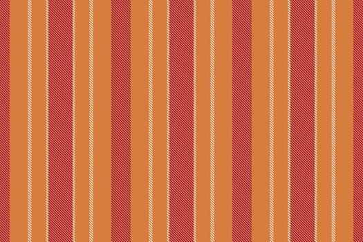 Warm, vibrant pattern featuring parallel stripes in red, orange and white. Ideal for fabric design, backgrounds, or adding a touch of classic texture. vector