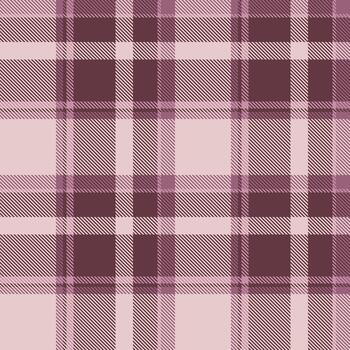 Seamless plaid pattern in mauve tones. Versatile background for textile design, fashion, or classic themes. Adds warmth and a touch of traditional style. vector