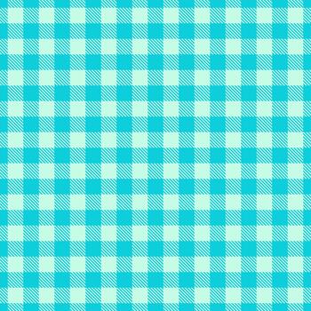 Classic blue checkered pattern. Versatile background for graphic design, textiles, or web. Evokes rustic charm and cozy vibes. Perfect for summer or spring designs. vector