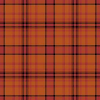 Warmtoned plaid pattern. Seamless design ideal for textile prints, backgrounds, or digital papers. A classic, versatile texture with rustic charm. vector