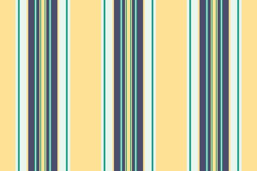 Stylish striped pattern with yellow, teal, and navy vertical lines. Suitable for background, textile, and graphic design projects with a retro, modern, or classic feel. vector