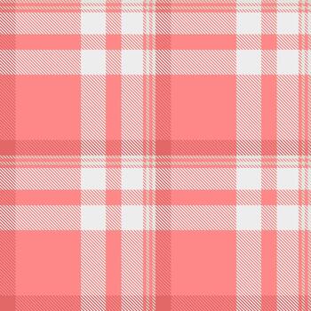 Soft pink plaid pattern. Textile design, perfect for backgrounds, fabrics, or digital paper. Classic versatile, adding warmth and texture. vector