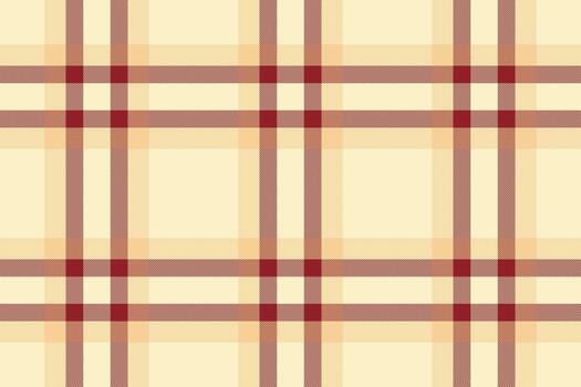 Classic tartan pattern in warm beige deep red. Great for backgrounds, textiles, crafts, or adding a traditional, refined touch to design projects. vector