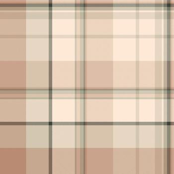 Elegant plaid pattern in soft, neutral hues. Versatile background for textiles, design projects, or creating a cozy, inviting atmosphere. Timeless style. vector