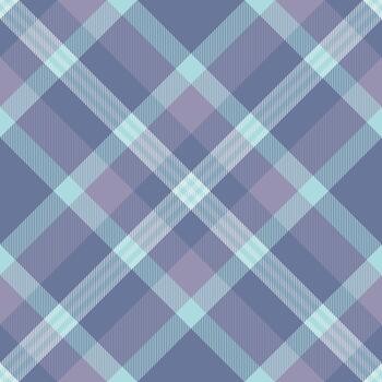 Classic tartan pattern in cool blues and purples. Timeless textile design. Ideal for fashion, backgrounds, and graphic design projects requiring a sophisticated touch. vector
