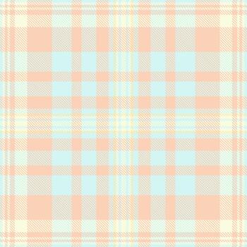 Pastel plaid pattern. Gentle hues create a calming, versatile background. Ideal for textiles, design projects, and soft, inviting visuals. vector