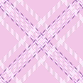 Gentle plaid pattern in pastel pink and lavender hues. Repetitive, symmetrical, and soft. Ideal for backgrounds, textiles, and design projects. Calming fresh. vector