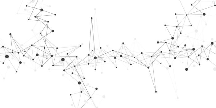 Abstract global network connection background design template. Social communication with plexus. Big data visualization. Suitable for medical, healthcare, science and technology vector