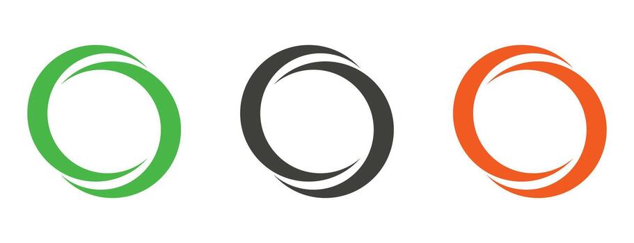 enclavamiento círculos conexión vector