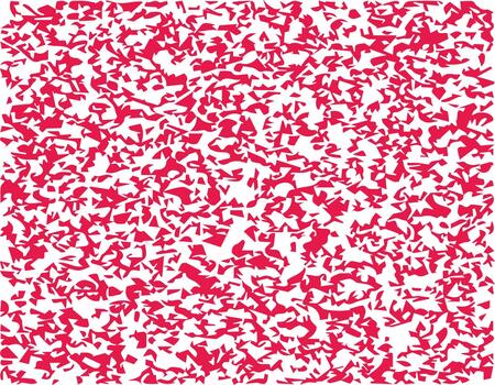 Abstract Red Confetti Scattered Background Texture vector