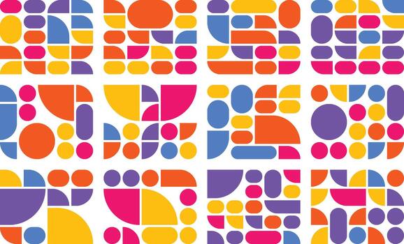 múltiple bento cuadrícula haz ofrecimiento diverso diseño opciones para creativo digital proyectos vector