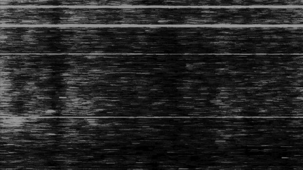 Analog TV glitch bitmap texture. Dark VHS screen with retro pixel noise vector